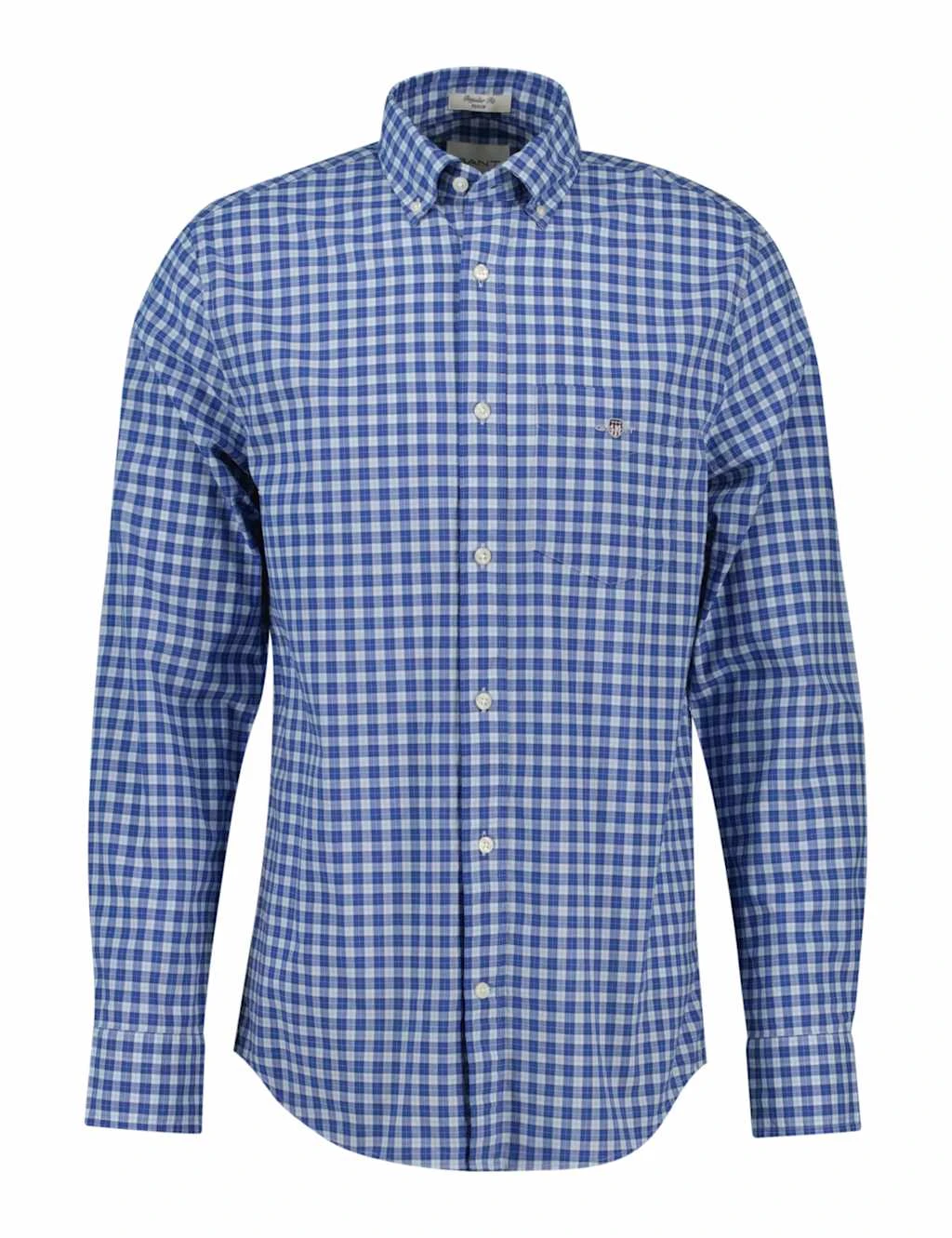 Gant Regular Fit Pure Cotton Check Shirt 2 Gant Regular Fit Pure Cotton Check Shirt - Image 2