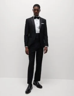 Regular Fit Luxury Cotton Double Cuff Dress Shirt -Marksandspencer Sale Store regular fit pure cotton dinner shirt