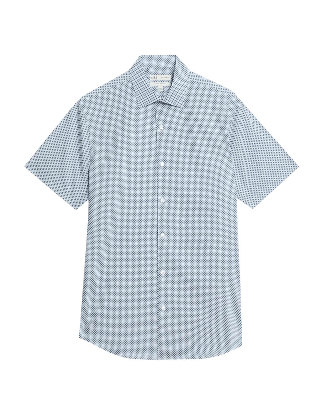 Regular Fit Pure Cotton Printed Shirt 7 Regular Fit Pure Cotton Printed Shirt - Image 7