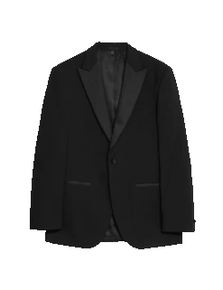 Regular Fit Stretch Tuxedo Jacket -Marksandspencer Sale Store regular fit stretch tuxedo jacket