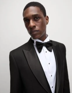 Regular Fit Stretch Tuxedo Jacket -Marksandspencer Sale Store regular fit stretch tuxedo jacket 8