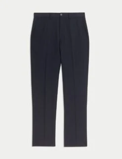 Regular Fit Wool Blend Trousers -Marksandspencer Sale Store regular fit wool blend trousers 12