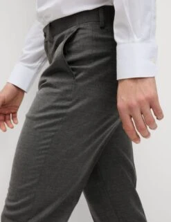 Regular Fit Wool Blend Trousers -Marksandspencer Sale Store regular fit wool blend trousers 14