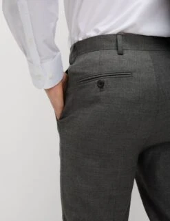 Regular Fit Wool Blend Trousers -Marksandspencer Sale Store regular fit wool blend trousers 15