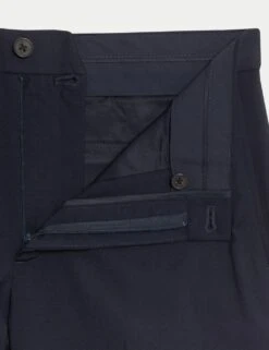 Regular Fit Wool Blend Trousers -Marksandspencer Sale Store regular fit wool blend trousers 7