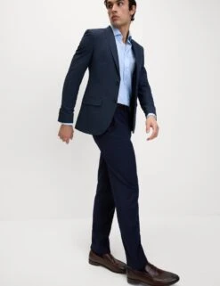 Regular Fit Wool Blend Trousers -Marksandspencer Sale Store regular fit wool blend trousers 9