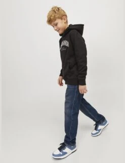 Jack & Jones Junior Relaxed Pure Cotton Denim Jeans (8-16 Yrs) -Marksandspencer Sale Store regular pure cotton denim jeans 8 16 yrs 1 4