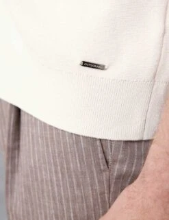 Relaxed Button Through Knitted Polo Shirt -Marksandspencer Sale Store relaxed button through knitted polo shirt 9