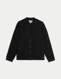 Relaxed Fit V-Neck Cardigan -Marksandspencer Sale Store relaxed v neck cardigan 7