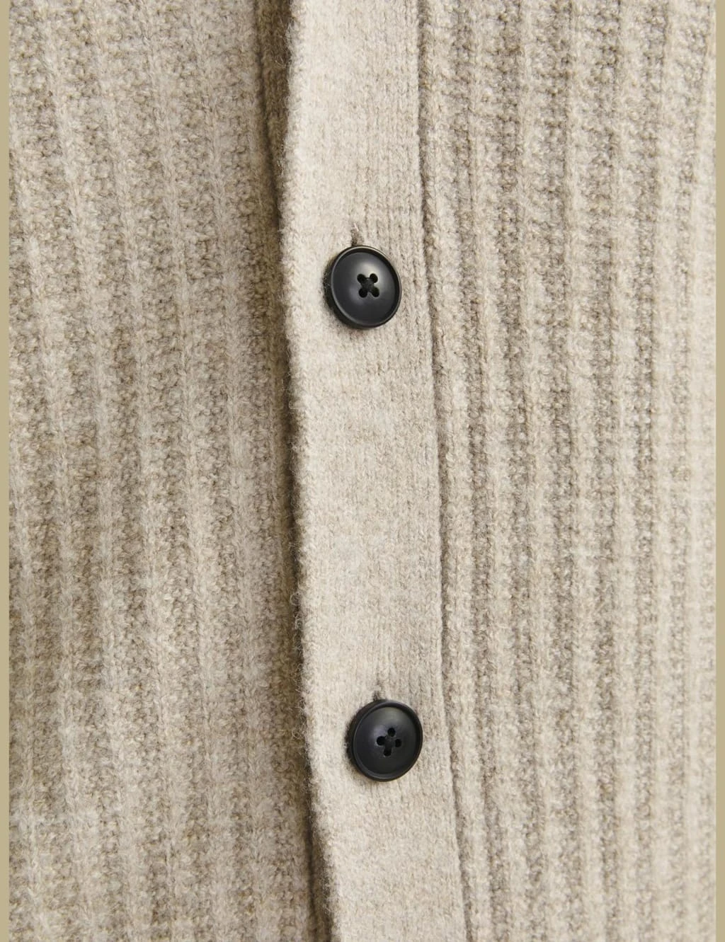 Jack & Jones Ribbed Funnel Neck Cardigan 8 Jack & Jones Ribbed Funnel Neck Cardigan - Image 8