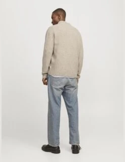 Jack & Jones Ribbed Funnel Neck Cardigan 21 Jack & Jones Ribbed Funnel Neck Cardigan -Marksandspencer Sale Store ribbed funnel neck cardigan 8