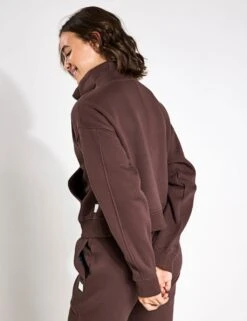 Rihanna Cotton Rich Half Zip Sweatshirt -Marksandspencer Sale Store rihanna cotton rich half zip sweatshirt 7