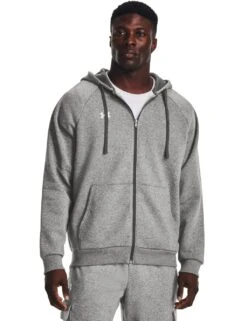 Under Armour Rival Fleece Cotton Rich Zip Up Hoodie -Marksandspencer Sale Store rival fleece cotton rich zip up hoodie 5