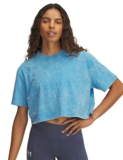 Under Armour Rival Wash Cotton Rich Crew Neck T-Shirt -Marksandspencer Sale Store rival wash cotton rich crew neck t shirt 4