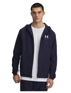 Under Armour Rival Windbreaker Hooded Sports Jacket -Marksandspencer Sale Store rival windbreaker hooded sports jacket 3