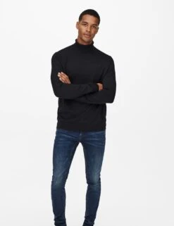 Only & Sons Roll Neck Jumper -Marksandspencer Sale Store roll neck jumper 16