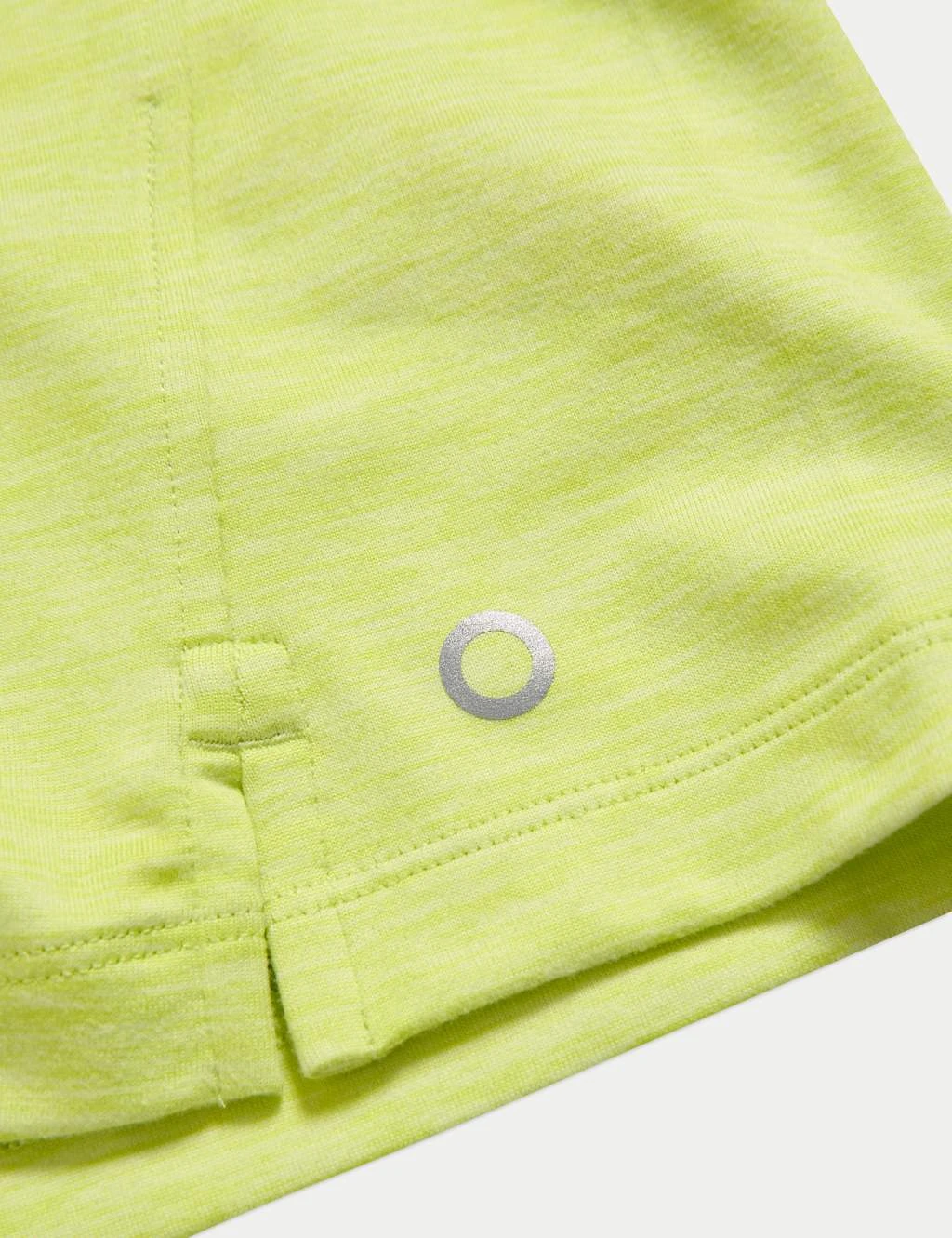 Round Neck Mesh Panel Relaxed T-Shirt 8 Round Neck Mesh Panel Relaxed T-Shirt - Image 8