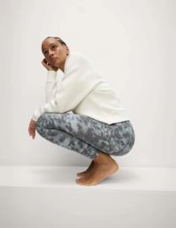 Round Neck Relaxed Yoga Crop Sweatshirt -Marksandspencer Sale Store round neck relaxed yoga crop sweatshirt 12