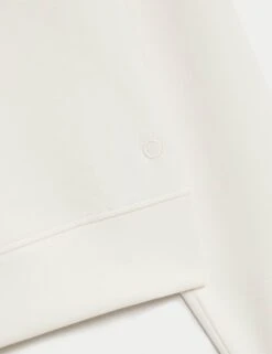 Round Neck Relaxed Yoga Crop Sweatshirt -Marksandspencer Sale Store round neck relaxed yoga crop sweatshirt 8