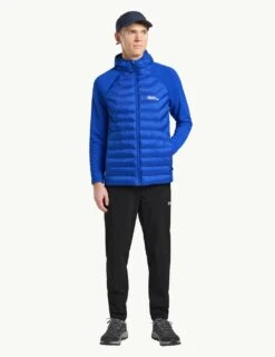 Jack Wolfskin Routeburn Pro Hybrid Hooded Puffer Jacket -Marksandspencer Sale Store routeburn pro hybrid hooded puffer jacket 9