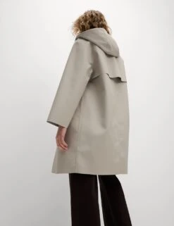 Rubber Hooded Clean Longline Parka Coat -Marksandspencer Sale Store rubber hooded clean longline parka coat 12