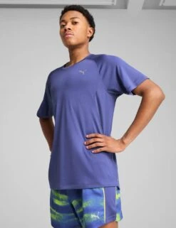 Puma Run Velocity Crew Neck Sports T-Shirt -Marksandspencer Sale Store run velocity crew neck sports t shirt 4