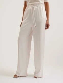 Ted Baker Umaibo Wide Leg Jogger -Marksandspencer Sale Store satin drawstring wide leg joggers 10