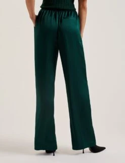 Ted Baker Umaibo Wide Leg Jogger -Marksandspencer Sale Store satin drawstring wide leg joggers 3