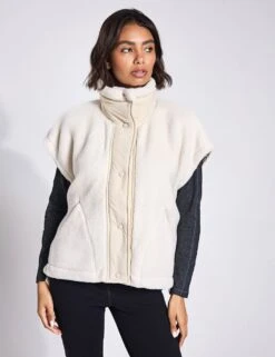 Scout It Out Fleece Funnel Neck Gilet -Marksandspencer Sale Store scout it out fleece funnel neck gilet 12