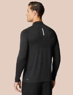CASTORE Seam Free Half Zip Funnel Neck Sweatshirt -Marksandspencer Sale Store seam free half zip funnel neck sweatshirt 10