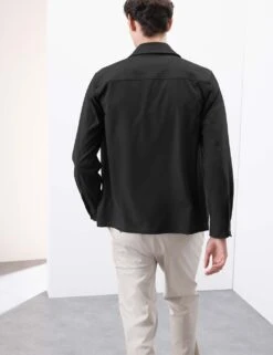 Seersucker Overshirt -Marksandspencer Sale Store seersucker overshirt 11