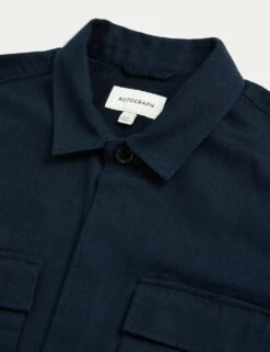 Seersucker Overshirt -Marksandspencer Sale Store seersucker overshirt 16