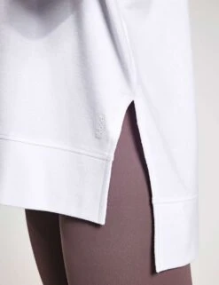 Shelby Crew Neck Step Hem Relaxed Sweatshirt -Marksandspencer Sale Store shelby crew neck step hem relaxed sweatshirt 15