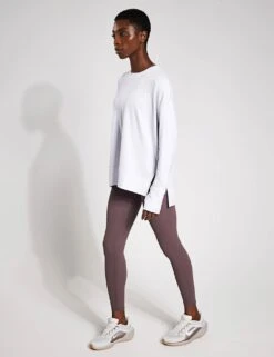 Shelby Crew Neck Step Hem Relaxed Sweatshirt -Marksandspencer Sale Store shelby crew neck step hem relaxed sweatshirt 19