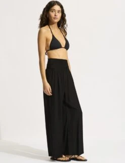 Seafolly Shirred Wrap Beach Trousers -Marksandspencer Sale Store shirred wrap beach trousers 5