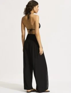 Seafolly Shirred Wrap Beach Trousers -Marksandspencer Sale Store shirred wrap beach trousers 6