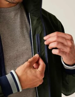 Regatta Shorebay III Hooded Bomber Jacket -Marksandspencer Sale Store shorebay iii hooded bomber jacket 18