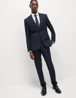 Skinny Fit Check Suit Jacket -Marksandspencer Sale Store skinny fit check suit jacket 11