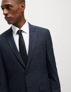 Skinny Fit Check Suit Jacket -Marksandspencer Sale Store skinny fit check suit jacket 13