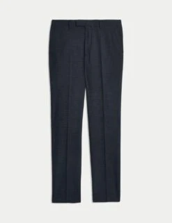 Skinny Fit Check Suit Trousers -Marksandspencer Sale Store skinny fit check suit trousers 12