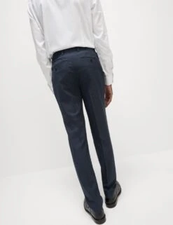 Skinny Fit Check Suit Trousers -Marksandspencer Sale Store skinny fit check suit trousers 8