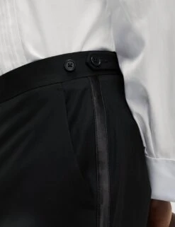 Skinny Fit Stretch Tuxedo Trousers -Marksandspencer Sale Store skinny fit stretch tuxedo trousers 13