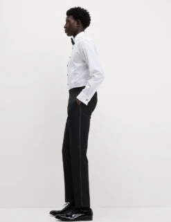 Skinny Fit Stretch Tuxedo Trousers -Marksandspencer Sale Store skinny fit stretch tuxedo trousers 8