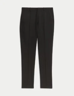 Skinny Fit Stretch Smart Trousers -Marksandspencer Sale Store skinny fit twill single pleat trousers