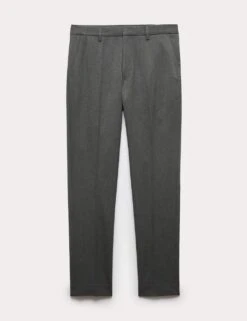 Skinny Fit Stretch Smart Trousers -Marksandspencer Sale Store skinny fit twill single pleat trousers 6