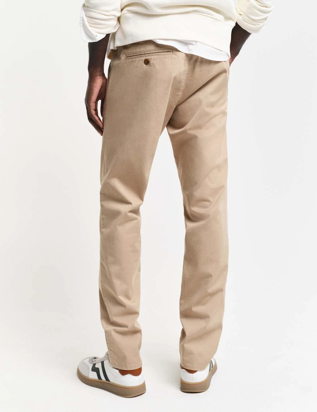 Gant Slim Fit Cotton Rich Chinos 7 Gant Slim Fit Cotton Rich Chinos - Image 7