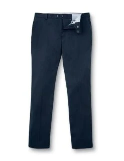 Slim Fit Cotton Rich Textured Trousers -Marksandspencer Sale Store slim fit cotton rich textured trousers 8