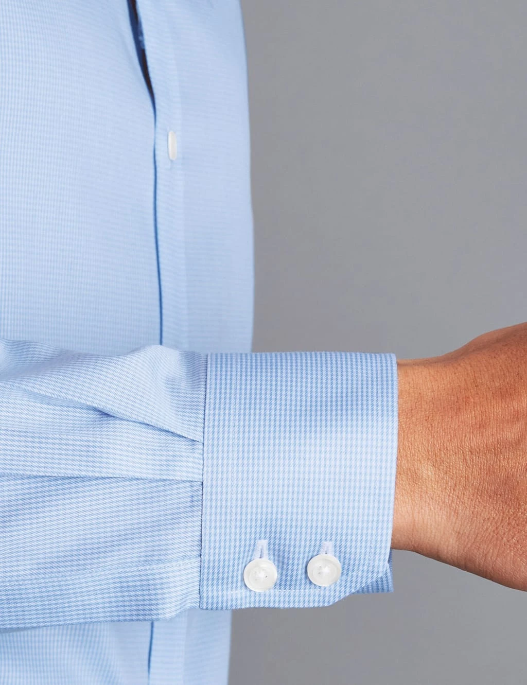 Slim Fit Non Iron Pure Cotton Shirt 8 Slim Fit Non Iron Pure Cotton Shirt - Image 8