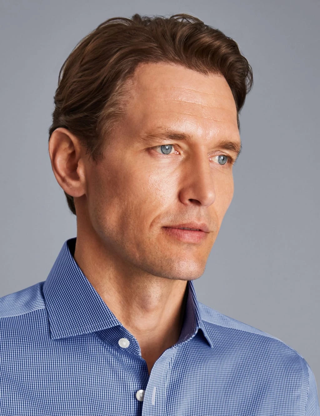 Slim Fit Non Iron Pure Cotton Shirt 14 Slim Fit Non Iron Pure Cotton Shirt - Image 14