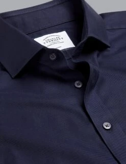 Slim Fit Non Iron Pure Cotton Twill Shirt -Marksandspencer Sale Store slim fit non iron pure cotton twill shirt 18